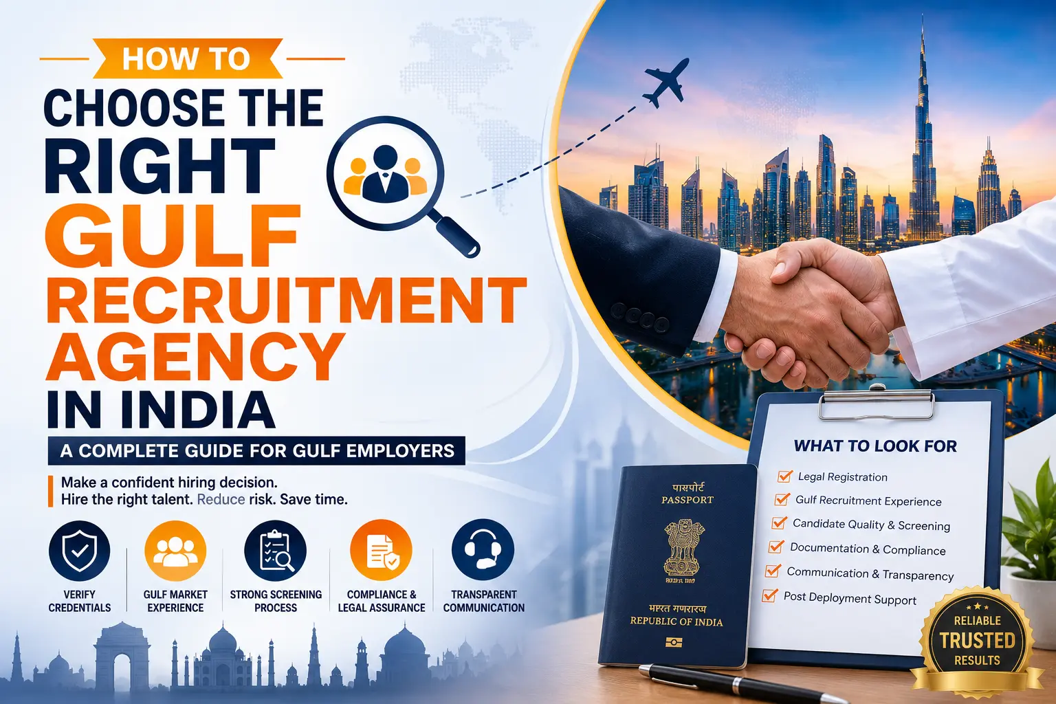 Gulf recruitment agency in India for overseas manpower recruitment